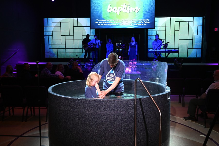 Random picture from 2021 Easter Baptisms
